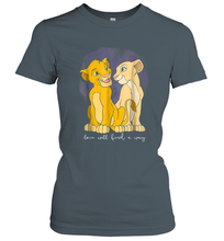 Load image into Gallery viewer, Disney Lion King Simba Nala Love Valentine's Women Cotton T-Shirt