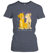 Load image into Gallery viewer, Disney Lion King Simba Nala Love Valentine's Women Cotton T-Shirt