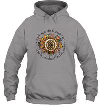 Load image into Gallery viewer, And Into The Forest I Go To Lose My Mind Hippie Unisex Hooded Sweatshirt