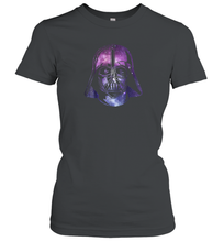 Load image into Gallery viewer, Star Wars Darth Vader Space Helmet Galaxy Women Cotton T-Shirt