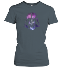 Load image into Gallery viewer, Star Wars Darth Vader Space Helmet Galaxy Women Cotton T-Shirt