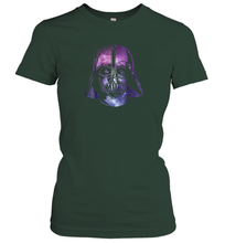 Load image into Gallery viewer, Star Wars Darth Vader Space Helmet Galaxy Women Cotton T-Shirt