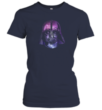 Load image into Gallery viewer, Star Wars Darth Vader Space Helmet Galaxy Women Cotton T-Shirt