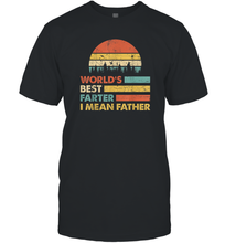 Load image into Gallery viewer, World's Best Farter, I Mean Father T Shirt Funny Dad Vintage Gift Men Cotton T-Shirt