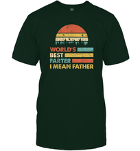 Load image into Gallery viewer, World's Best Farter, I Mean Father T Shirt Funny Dad Vintage Gift Men Cotton T-Shirt