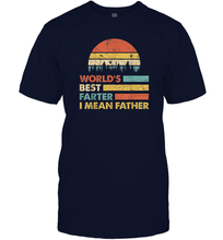 Load image into Gallery viewer, World's Best Farter, I Mean Father T Shirt Funny Dad Vintage Gift Men Cotton T-Shirt