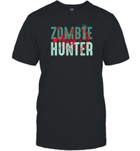 Load image into Gallery viewer, Zombie Hunter Halloween Shirt Cute Deadly Deer Hunting Gift Men Cotton T-Shirt