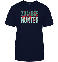 Load image into Gallery viewer, Zombie Hunter Halloween Shirt Cute Deadly Deer Hunting Gift Men Cotton T-Shirt