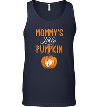 Load image into Gallery viewer, Womens Mommy's Little Pumpkin Baby Halloween Men Cotton Tank Top
