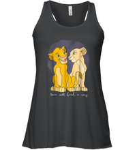 Load image into Gallery viewer, Disney Lion King Simba Nala Love Valentine's Women Racerback Tank