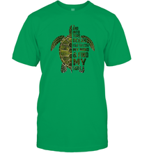 Load image into Gallery viewer, And into the ocean i go to lose my mind and find my soul tees Men Cotton T-Shirt