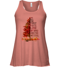 Load image into Gallery viewer, Into The Forest I Go, To Lose My Mind And Find My Soul Women Racerback Tank