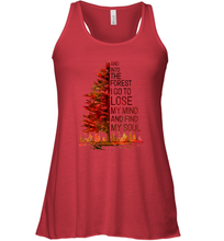 Load image into Gallery viewer, Into The Forest I Go, To Lose My Mind And Find My Soul Women Racerback Tank