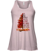 Load image into Gallery viewer, Into The Forest I Go, To Lose My Mind And Find My Soul Women Racerback Tank