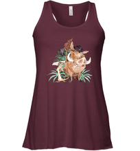 Load image into Gallery viewer, Disney Lion King Timon And Pumba Doodle Women Racerback Tank