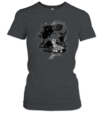Load image into Gallery viewer, Disney Lion King Young Simba Star Gazing Premium Women Cotton T-Shirt