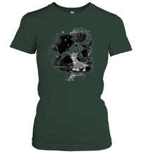 Load image into Gallery viewer, Disney Lion King Young Simba Star Gazing Premium Women Cotton T-Shirt