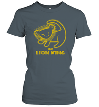 Load image into Gallery viewer, Disney Lion King Simba Cave Painting Women Cotton T-Shirt