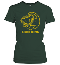 Load image into Gallery viewer, Disney Lion King Simba Cave Painting Women Cotton T-Shirt