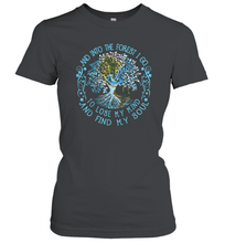 Load image into Gallery viewer, And Into The Forest I Go To Lose My Mind And Find My Soul tee Women Cotton T-Shirt