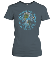 Load image into Gallery viewer, And Into The Forest I Go To Lose My Mind And Find My Soul tee Women Cotton T-Shirt
