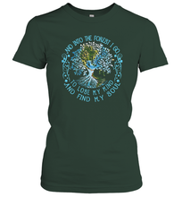 Load image into Gallery viewer, And Into The Forest I Go To Lose My Mind And Find My Soul tee Women Cotton T-Shirt