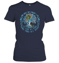 Load image into Gallery viewer, And Into The Forest I Go To Lose My Mind And Find My Soul tee Women Cotton T-Shirt