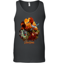 Load image into Gallery viewer, Disney Lion King Main Cast Poster (2) Men Cotton Tank Top