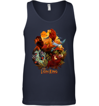 Load image into Gallery viewer, Disney Lion King Main Cast Poster (2) Men Cotton Tank Top