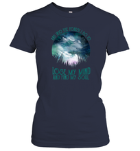 Load image into Gallery viewer, Into The Forest I Go To Lose My Mind And Find My Soul Graphics Women Cotton T-Shirt