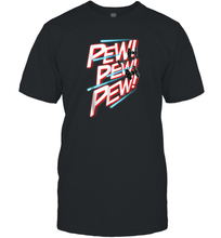 Load image into Gallery viewer, Star Wars TIE Fighter Pew Pew Pew Graphic Men Cotton T-Shirt