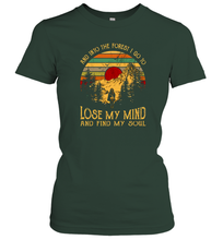 Load image into Gallery viewer, And into the forest i go to lose my mind and find my soul graphic Women Cotton T-Shirt