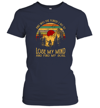 Load image into Gallery viewer, And into the forest i go to lose my mind and find my soul graphic Women Cotton T-Shirt