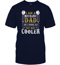 Load image into Gallery viewer, I am a mechanic dad shirt gift for Mechanical father's day Men Cotton T-Shirt