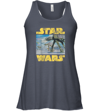 Load image into Gallery viewer, Star Wars Vintage Imperial AT AT Battle of Hoth Women Racerback Tank