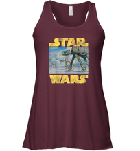 Load image into Gallery viewer, Star Wars Vintage Imperial AT AT Battle of Hoth Women Racerback Tank