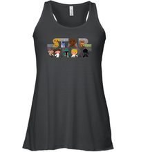 Load image into Gallery viewer, Star Wars Logo Kawaii Multi Character Women Racerback Tank