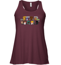Load image into Gallery viewer, Star Wars Logo Kawaii Multi Character Women Racerback Tank