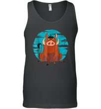 Load image into Gallery viewer, Disney The Lion King Happy Pumbaa Men Cotton Tank Top