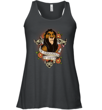 Load image into Gallery viewer, Disney Lion King Scar and Hyenas I'm Surrounded By Idiots Women Racerback Tank