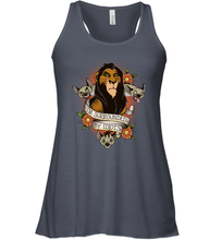 Load image into Gallery viewer, Disney Lion King Scar and Hyenas I'm Surrounded By Idiots Women Racerback Tank