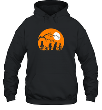 Load image into Gallery viewer, Star Wars Trick Or Treat Halloween Silhouette Premium Unisex Hooded Sweatshirt