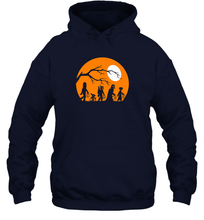 Load image into Gallery viewer, Star Wars Trick Or Treat Halloween Silhouette Premium Unisex Hooded Sweatshirt