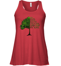 Load image into Gallery viewer, And Into The Forest I Go To Lose My Mind And Find My Soul Graphic Women Racerback Tank