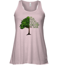 Load image into Gallery viewer, And Into The Forest I Go To Lose My Mind And Find My Soul Graphic Women Racerback Tank