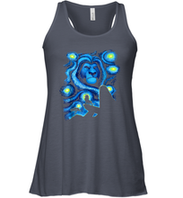 Load image into Gallery viewer, Disney Lion King Mufasa Starry Night Pride Rock Women Racerback Tank