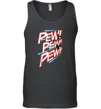 Load image into Gallery viewer, Star Wars TIE Fighter Pew Pew Pew Graphic Men Cotton Tank Top