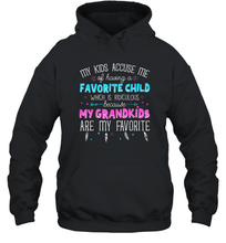 Load image into Gallery viewer, My Grandkids Are My Favorite Shirt  Funny Grandma Gift Unisex Hooded Sweatshirt