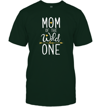 Load image into Gallery viewer, Mom of the Wild One T shirt Mother Moms Mommy Women Gifts Men Cotton T-Shirt