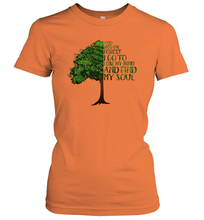 Load image into Gallery viewer, And Into The Forest I Go To Lose My Mind And Find My Soul Graphic Women Cotton T-Shirt